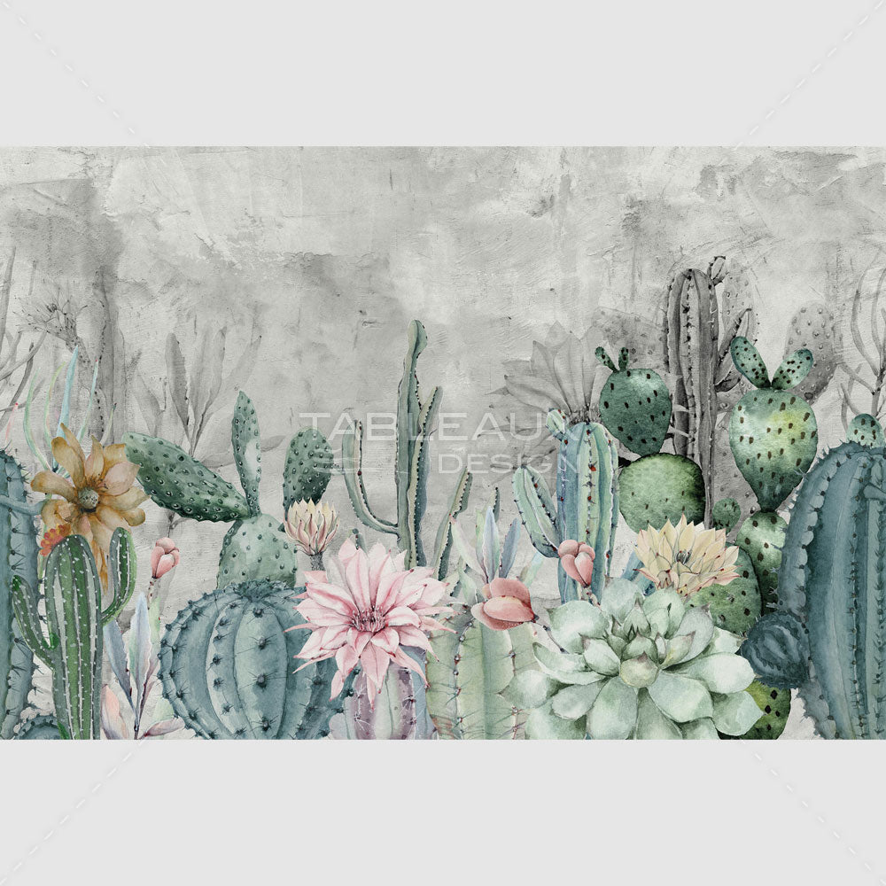 Papier peint : Cactus Tropical