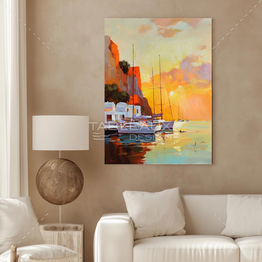 Reflets d’or sur la mer