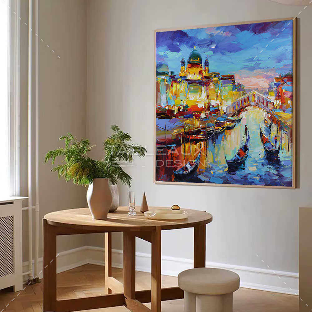 Venise en lumière dorée