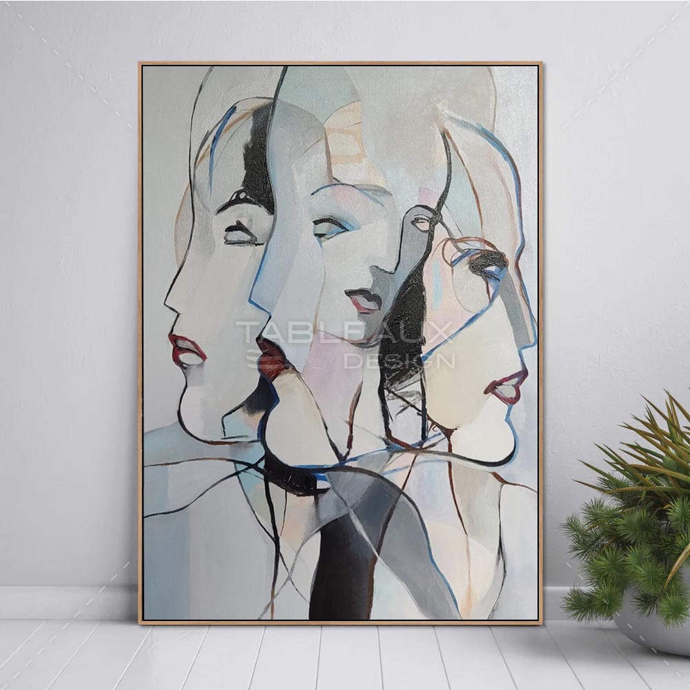 Mélodie des Visages - tableauxdesign