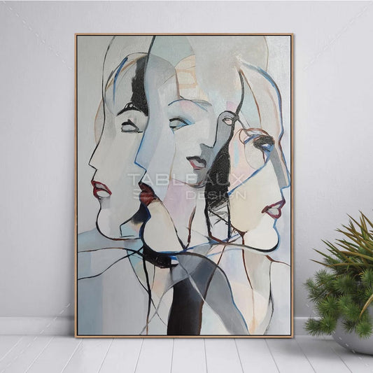 Mélodie des Visages - tableauxdesign