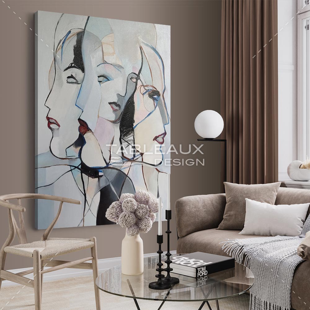 Mélodie des Visages - tableauxdesign