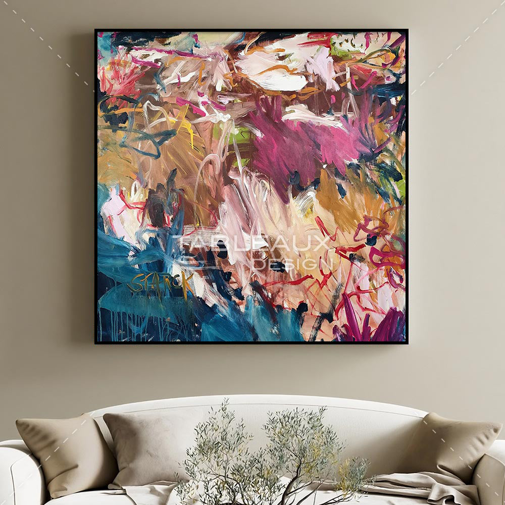 Abstrait émotionnel