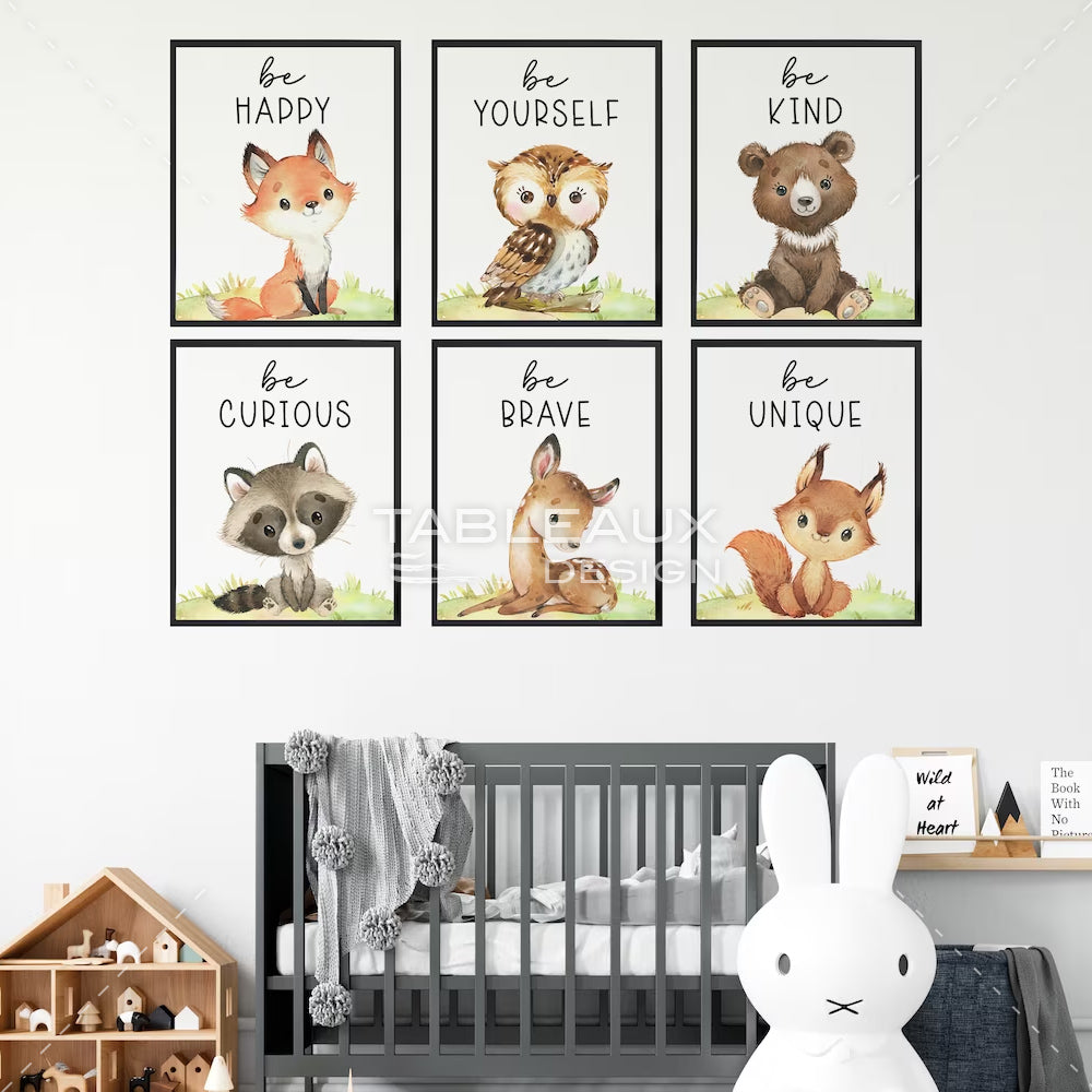 Amis en Peluche : Une Aventure Ludique en 6 Actes - tableauxdesign