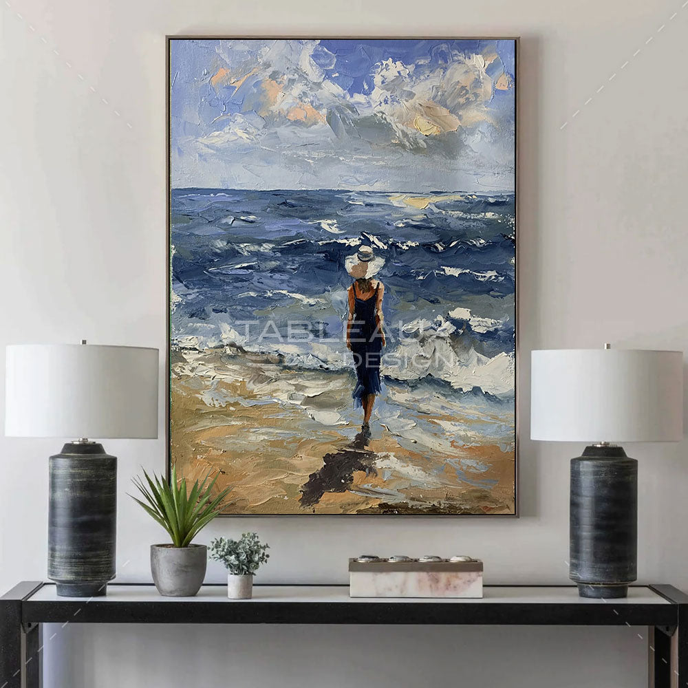 Entre sable et vagues