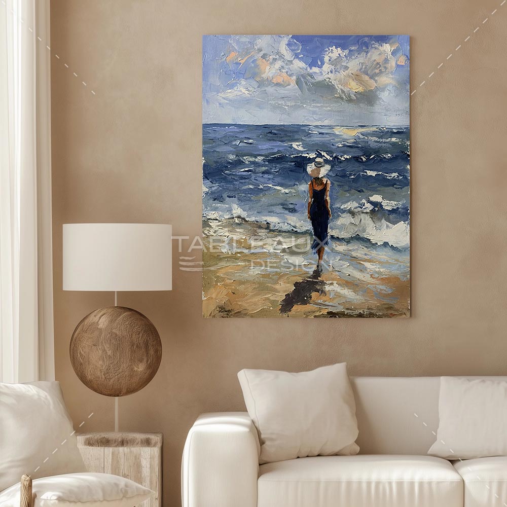 Entre sable et vagues