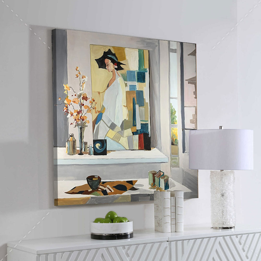 Portrait en abstraction