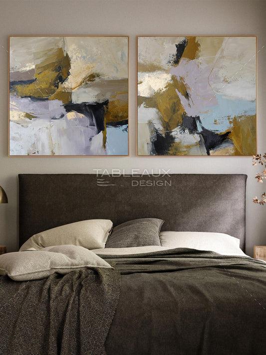 Écho Abstrait - tableauxdesign