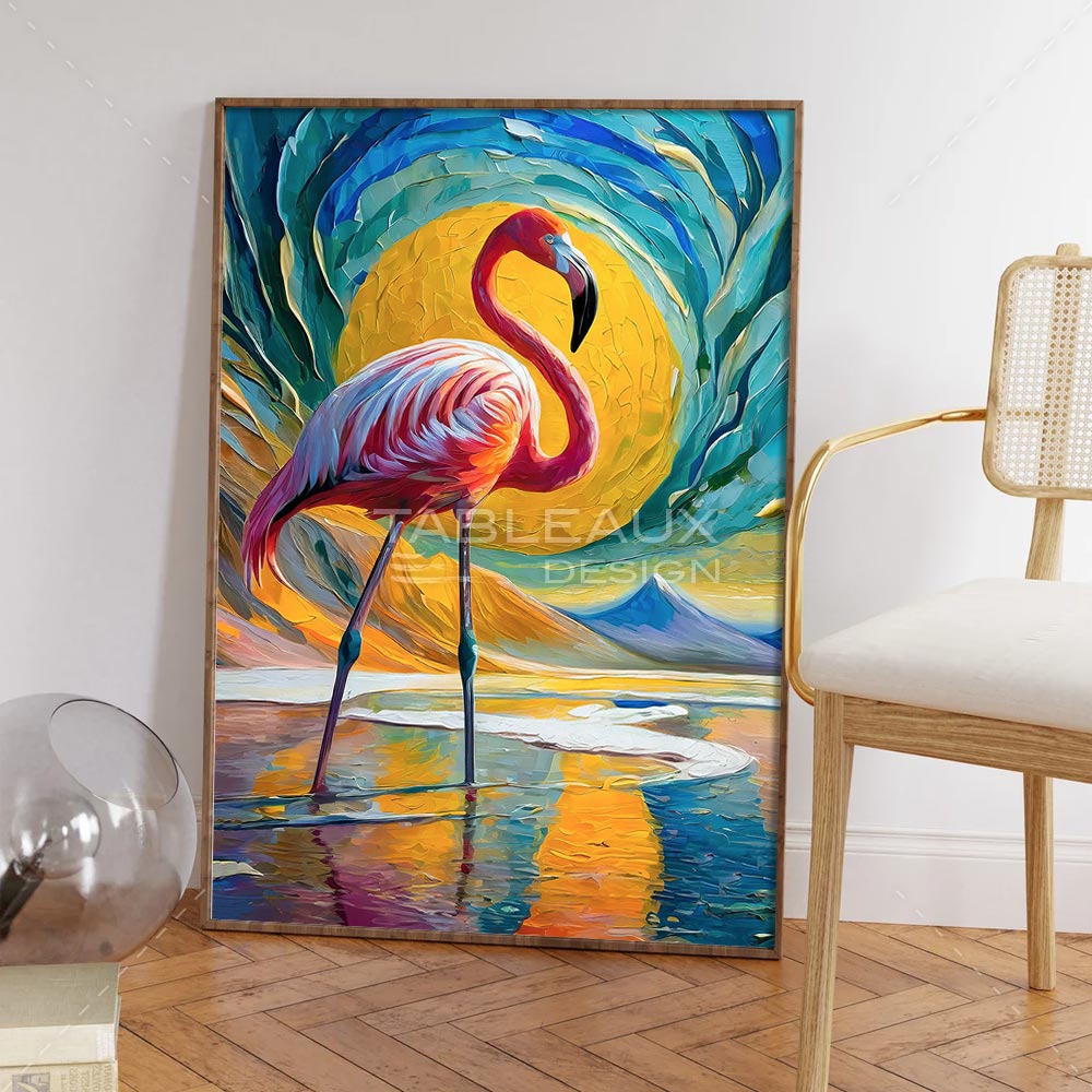 Rose au cœur des couleurs