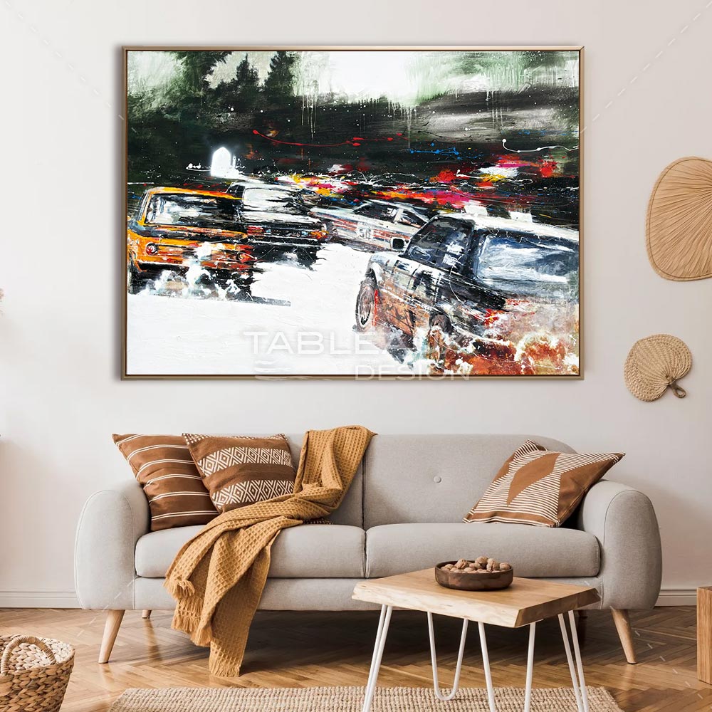 Trajectoire colorée