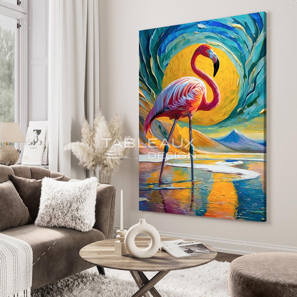 Rose au cœur des couleurs