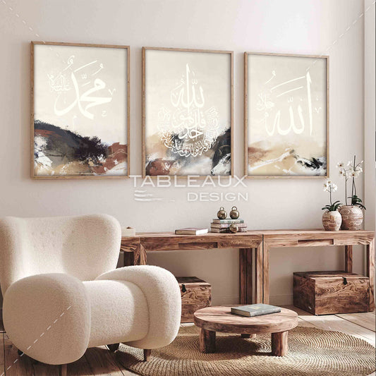 Qol howa laho ahad - Triptyque - tableauxdesign